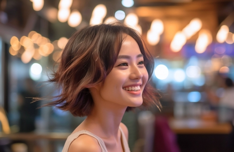 パーマで遊びのあるヘアなら｜横浜市blueforest